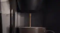 coffee pouring into cup