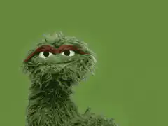 Oscar the Grouch Nostr Meme