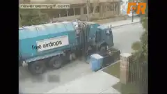 Garbage truck free airdrops