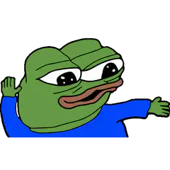 Pepe shrugging