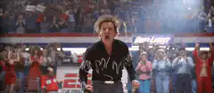 Tom Cruise as Rick Waggman screaming