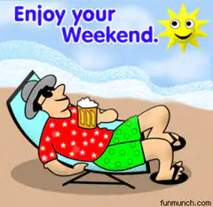 Man relaxing on beach with beer