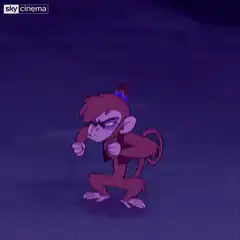 King Julien dancing