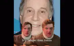 It's cheaper than Simon