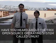 Linux Bros Thumbs Up