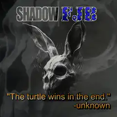 Rabbit Skull with Quote