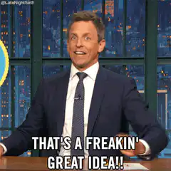 Seth Meyers That's a Freakin' Great Idea