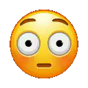 shocked emoji face