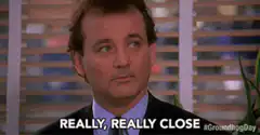 Bill Murray Really Really Close
