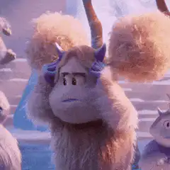 Yeti holding his head in frustration