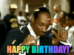 Snoop Dogg Happy Birthday Confetti