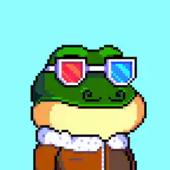 pixel art frog character outfits