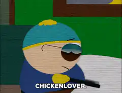Stan Marsh eating chicken