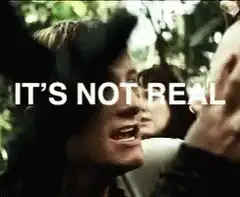 It's Not Real reaction