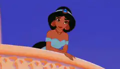 Jasmine daydreaming on balcony