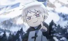 chibi seiji pointing finger