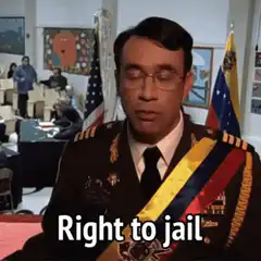 Colonel Sanchez Right to Jail