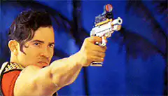 Johnny English shoots a taxi