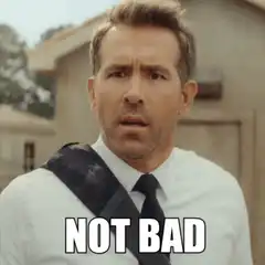 Ryan Reynolds Not Bad Face