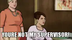 Youre Not My Supervisor
