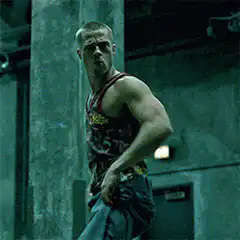 Brad Pitt Fight Club dance