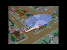 Bear Patrol van and plane