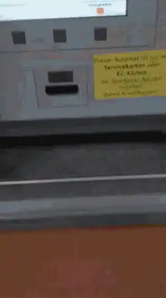 ATM card ejected and dropped