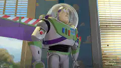 Buzz Lightyear flies to infinity and beyond