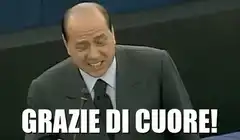 Silvio Berlusconi Grazie Di Cuore