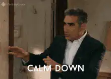 George Clooney Calm Down Breathe