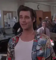 Jim Carrey as Lumberjack Jim in Dumb and Dumber