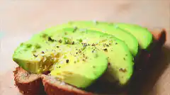 avocado toast with pepper