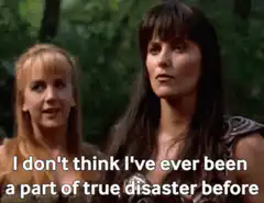Xena and Gabrielle true disaster