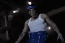 Rocky Balboa dancing