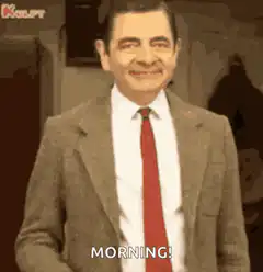 Mr. Bean Morning Thumbs Up