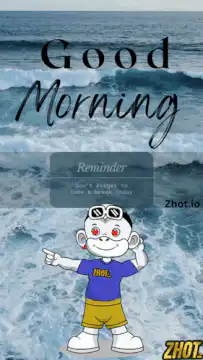 Good Morning Reminder Cartoon