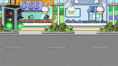 Frog in red truck with Bitcoin