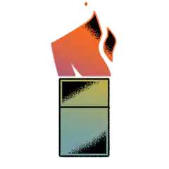 Burning matchstick animation
