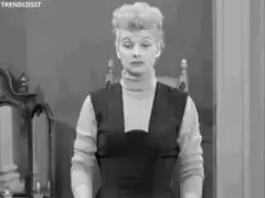 Lucy Ricardo shrugging