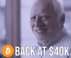 Older Man Reacting to Bitcoin Back at $40k