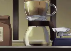 Coffee dripping in a glass carafe