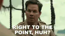 Mark Wahlberg Right to the Point Huh