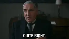 Gump eating toast quite right