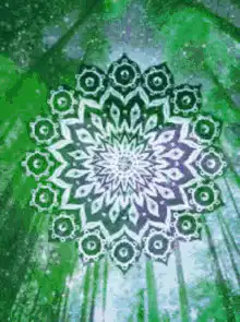 colorful mandala pattern