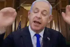 Benjamin Netanyahu dancing