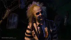 Beetlejuice says it's showtime