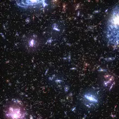 Deep field galaxy cluster zoom