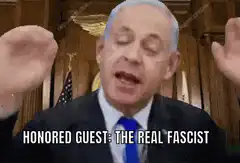Benjamin Netanyahu dancing honored guest