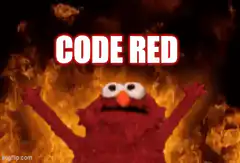 Elmo Code Red Fire