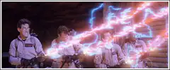 Ghostbusters firing proton packs